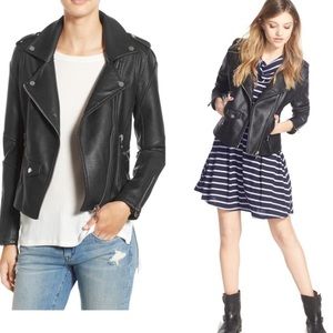 BLANKNYC Easy Rider Faux Leather Moto Jacket